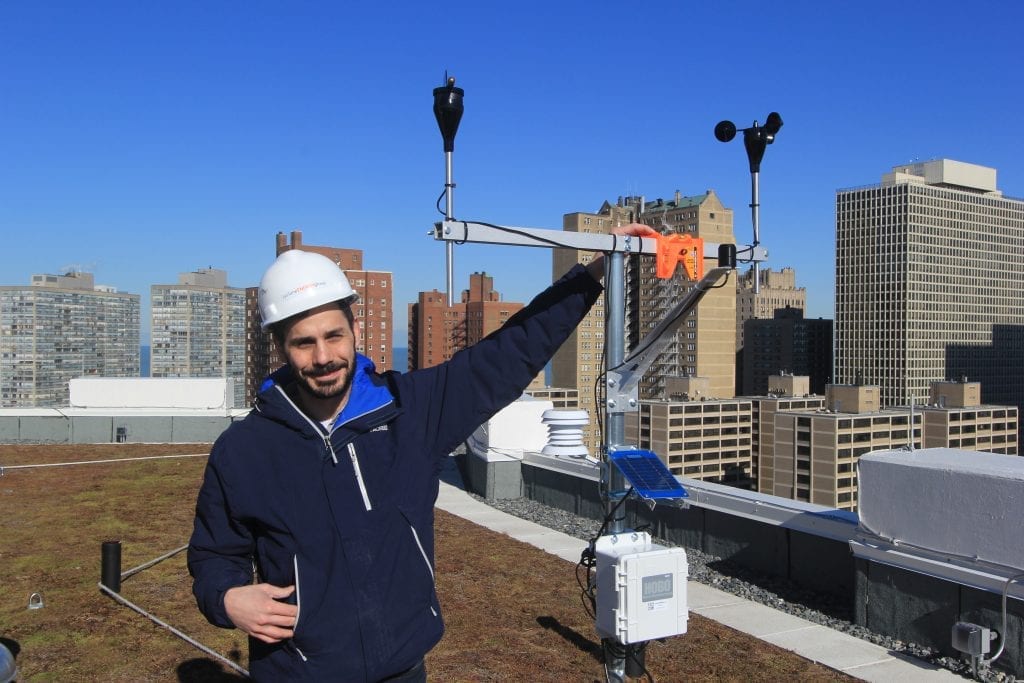 Thermal Performance of Balconies and Floor Slabs Study – Update #1 Weather Station Installation